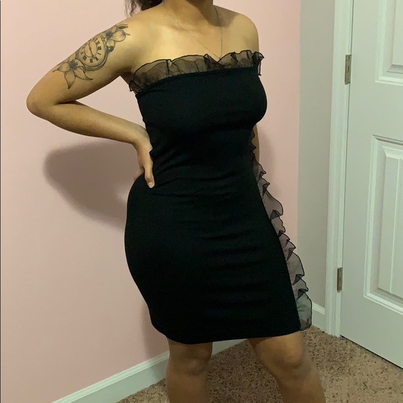 super sexy black dress